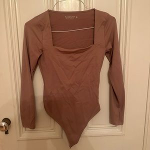 Brown bodysuit